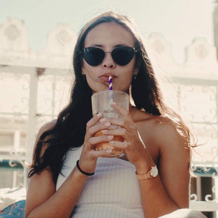 Paper Straws Disposable 200 Pack - Striped Straws in 10 Colors - Image 10